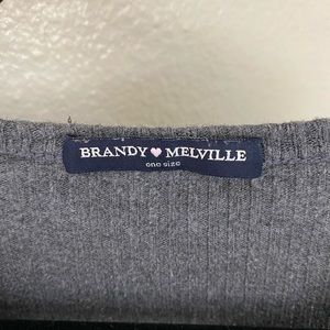 BRANDY MELLVILE CROPPED SHIRT